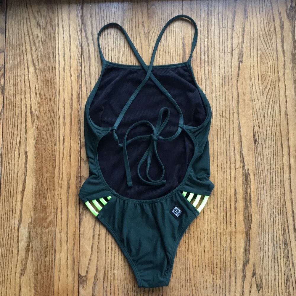RARE Jolyn Green Tie-back